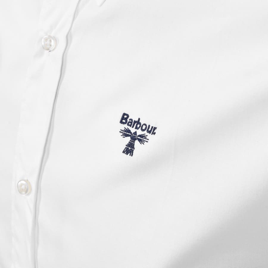 Alternative Image for ProductBarbour Beacon Seathwaite Short Sleeve Shirt White3